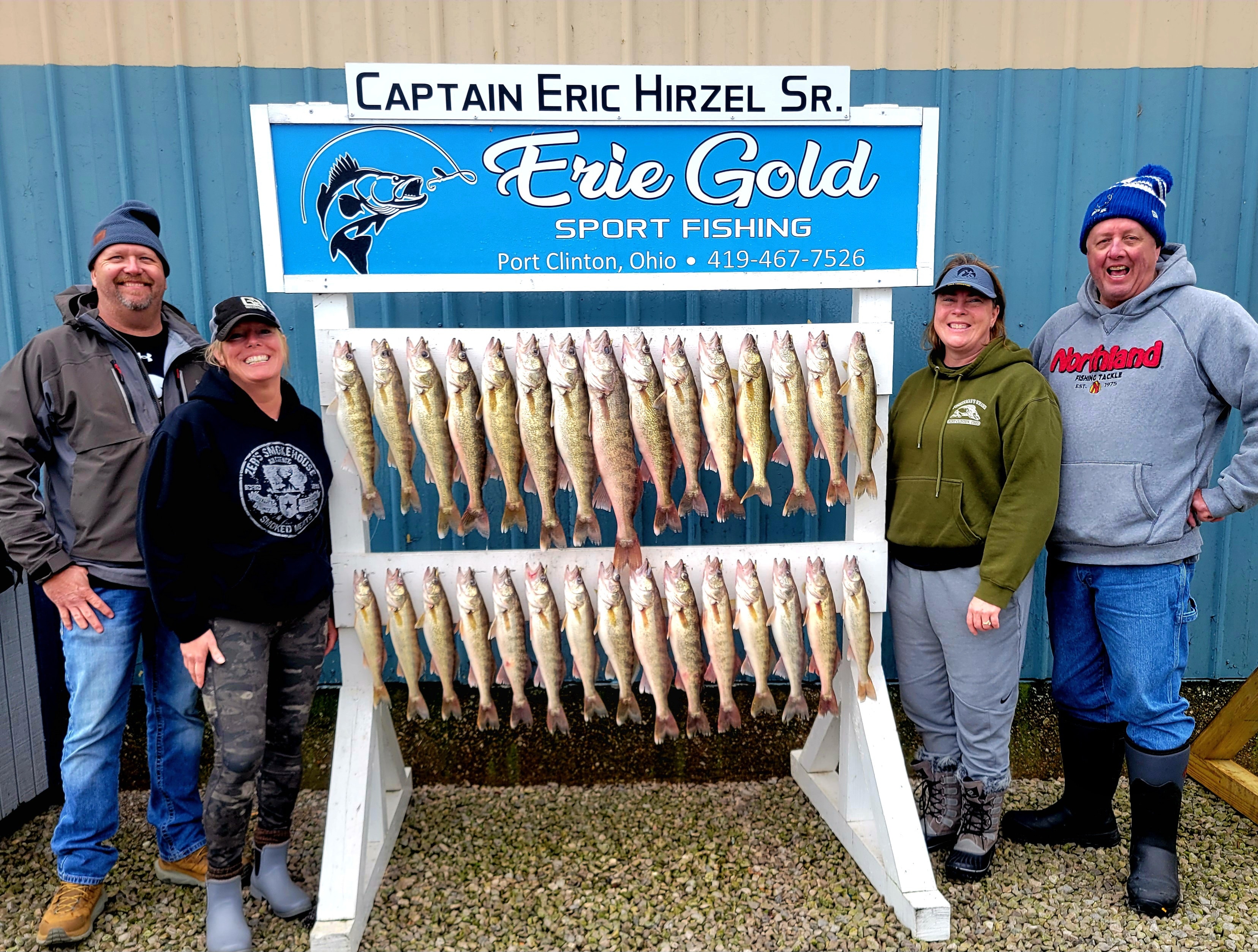 Charter fishing group photo